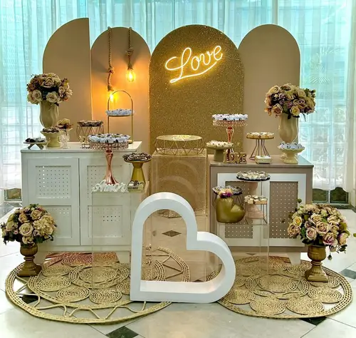 Mesa decorada para data especial — Kaletucha Decorações